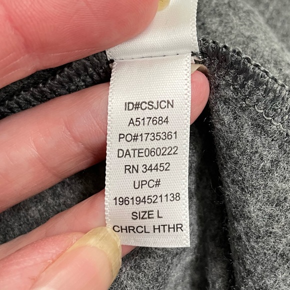 Cuddl Duds long sleeve color block polo - Picture 6 of 9